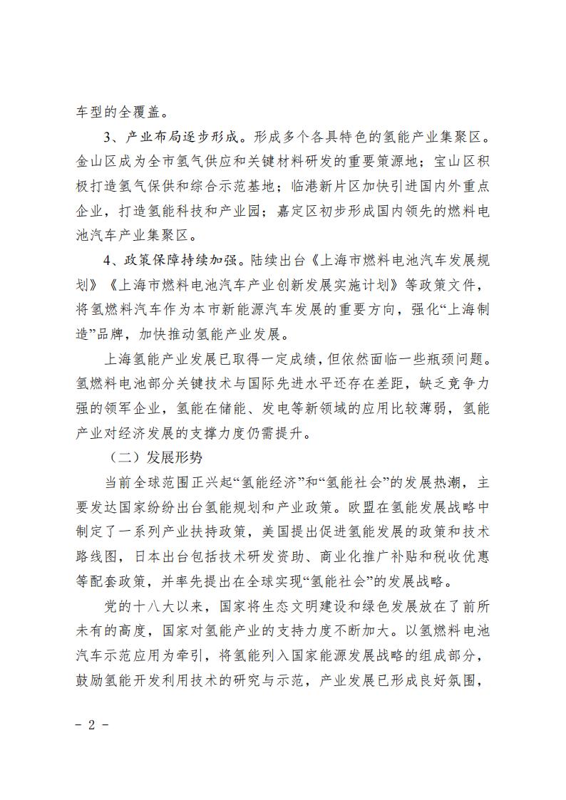 《上海市氫能產業發展中長期規劃 （2022-2035年）》印發！2025年規模突破1000億元_01
