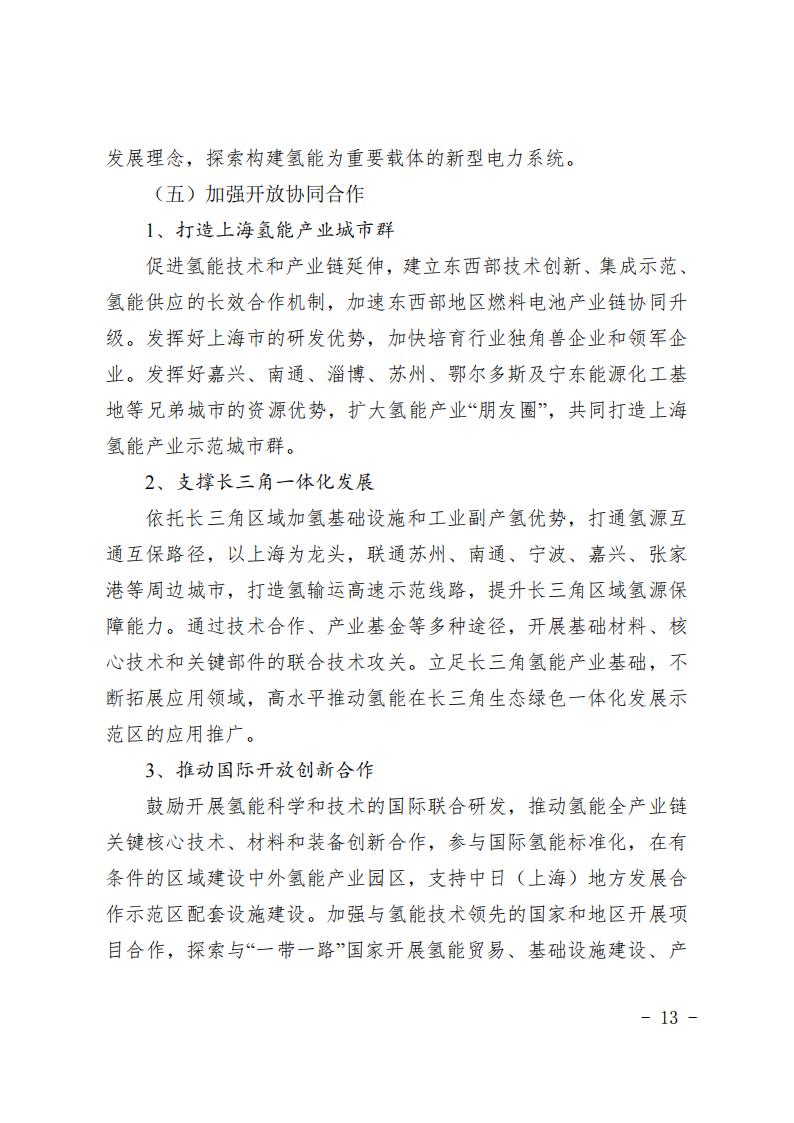 《上海市氫能產業發展中長期規劃 （2022-2035年）》印發！2025年規模突破1000億元_12